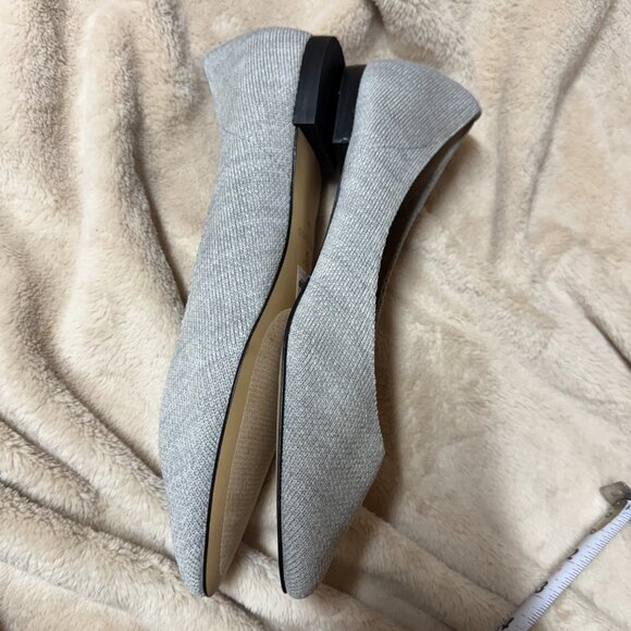 CC Corso Como Julia Knit Gray Pull‎ On Ballet Flat Shoes Size 7 1/2 M - Picture 7 of 9